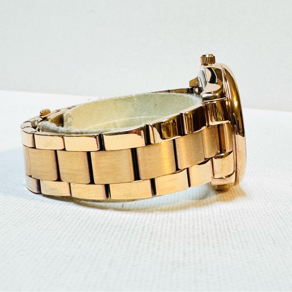 Michael Kors Colette Women's Rose Gold Stainless Bracelet Watch Crystals MK-6604 - Picture 8 of 14